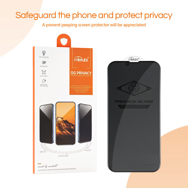 گلس Privacy حریم شخصی iPhone 12 Pro مارک Mietubl