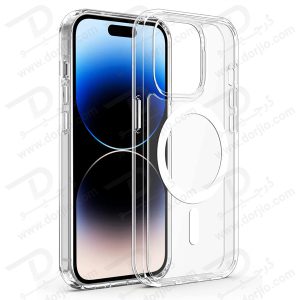 کریستال کاور شفاف مگ سیف آیفون 14 پرو مکس - iPhone 14 Pro Max