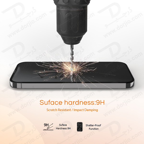 گلس Privacy حریم شخصی Xiaomi Remdi Note 11 Pro مارک Mietubl