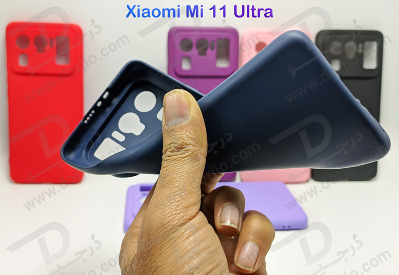 قاب سیلیکونی محافظ دوربین دار Xiaomi Mi 11 Ultra