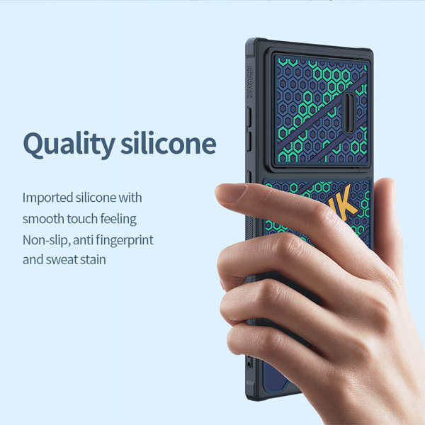 خرید قاب طرح اسپرت لانه زنبوری نیلکین Samsung Galaxy S23 Ultra مدل Striker Case S