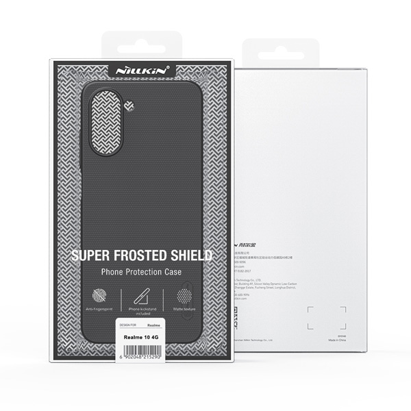 خرید قاب محافظ نیلکین Realme 10 4G مدل Super Frosted Shield