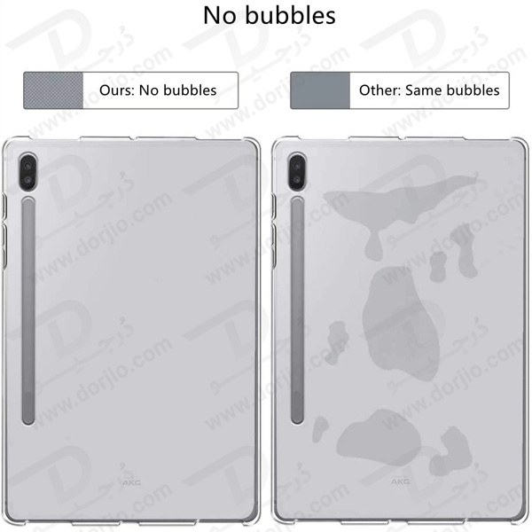 خرید قاب ژله ای شفاف تبلت Samsung Galaxy Tab S7