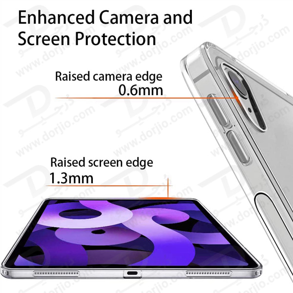 خرید قاب ژله ای شفاف تبلت iPad 10.9 2022