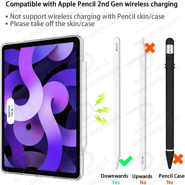 خرید قاب ژله ای شفاف تبلت iPad 10.9 2022