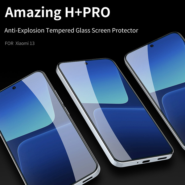 محافظ صفحه نمایش Xiaomi 13 Pro مارک نیلکین مدل H+PRO Anti-Explosion