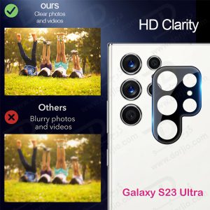 خرید محافظ لنز شیشه ای Samsung Galaxy S23 Ultra مدل 3D 9H