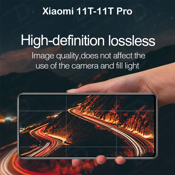 محافظ لنز شیشه ای Xiaomi 11T مدل 3D 9H
