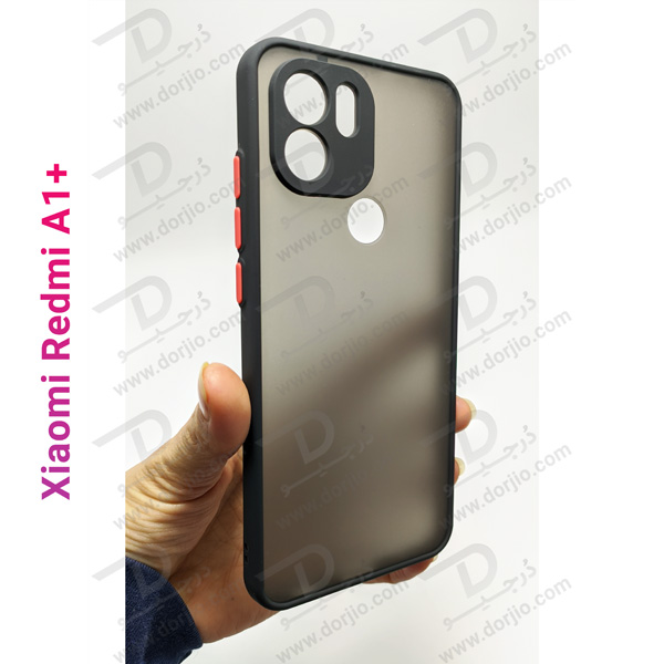 پلکسی کاور مات با محافظ دوربین Xiaomi Redmi A1 Plus