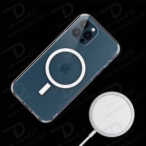 خرید کریستال کاور شفاف مگ سیف آیفون 12 پرو مکس - iPhone 12 Pro Max
