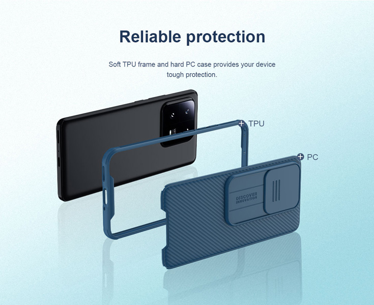 گارد ضد ضربه نیلکین Xiaomi 13 Pro مدل Camshield Pro Case