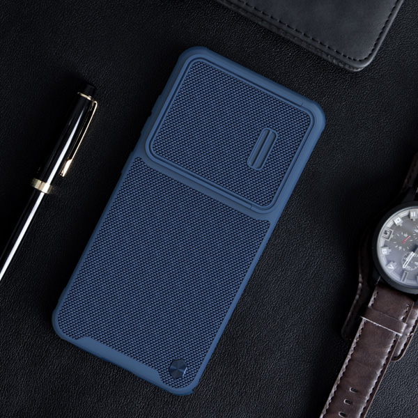 گارد محافظ با کشویی دوربین نیلکین Samsung Galaxy S23 Plus مدل Textured Case S