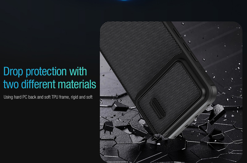 گارد محافظ با کشویی دوربین نیلکین Xiaomi 13 Pro مدل Textured Case S