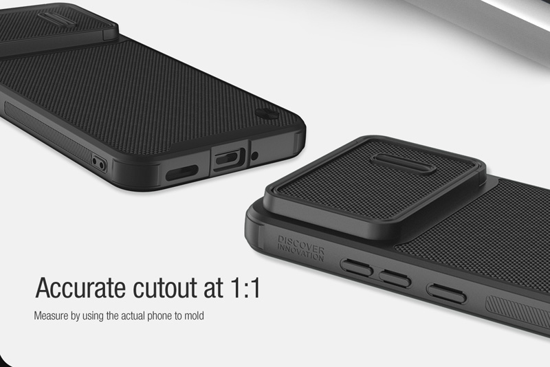 گارد محافظ با کشویی دوربین نیلکین Xiaomi 13 Pro مدل Textured Case S