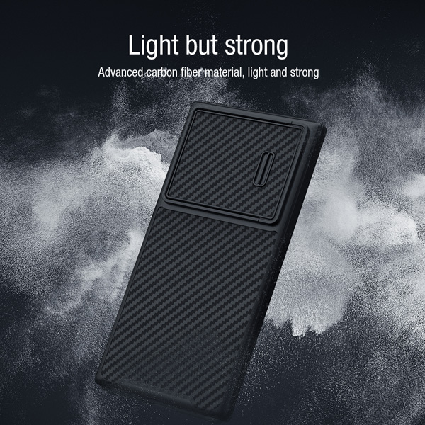 خرید گارد محافظ فیبری نیلکین Samsung Galaxy S23 Ultraمدل Synthetic Fiber S