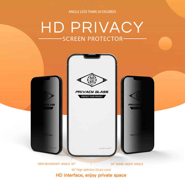 خرید گلس Privacy حریم شخصی iPhone 11 Pro Max مارک Mietubl
