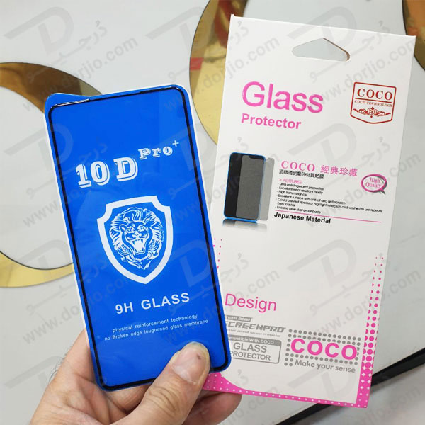 خرید گلس شفاف Xiaomi Redmi K50 Gaming مدل 10D Pro