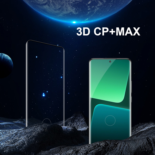 خرید گلس شیشه ای دور چسب نیلکین Xiaomi 13 Pro مدل 3D CP+MAX