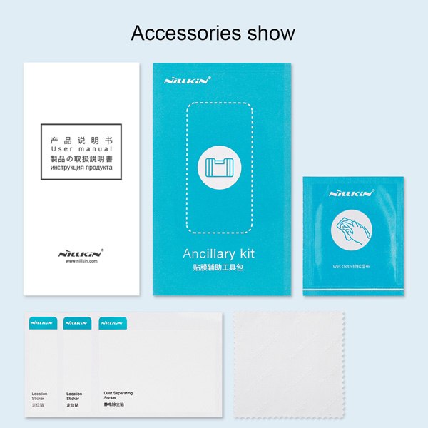 گلس شیشه ای دور چسب نیلکین Xiaomi 13 مدل 3D CP+MAX