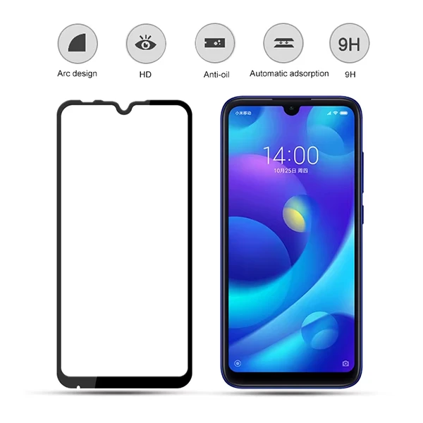 گلس شیشه ای شفاف Xiaomi Mi Play