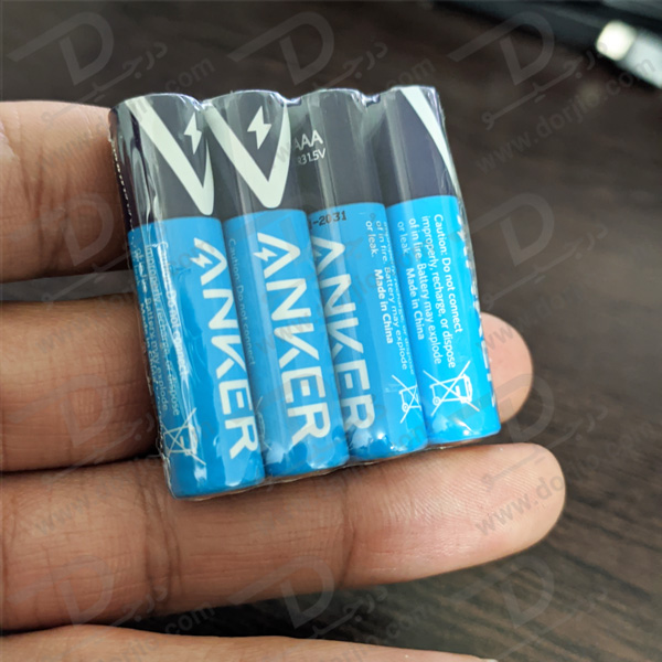 باتری نیم قلمی 1.5 ولت مارک Anker گرید AAA
