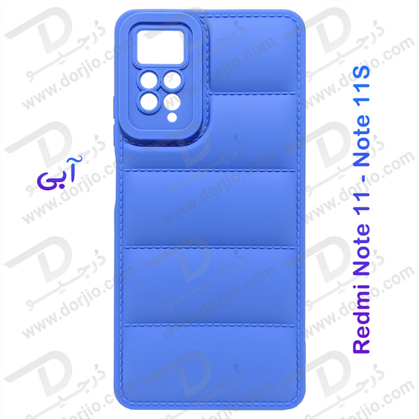 خرید قاب ژله ای پافری Xiaomi Redmi Note 11S مدل TPU Puffer Case