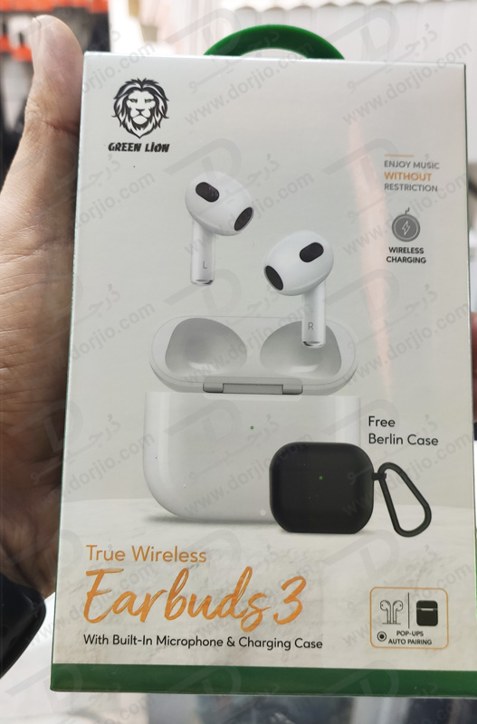 هندزفری بی سیم گرین لاین ایربادز 3 - Green Lion True Wireless Earbuds 3