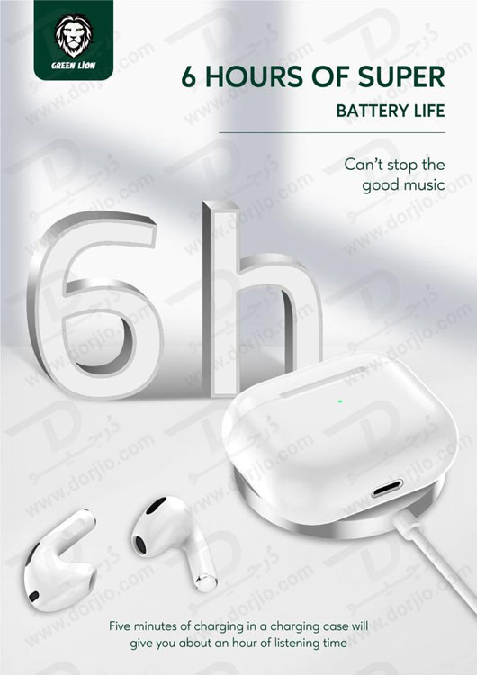 هندزفری بی سیم گرین لاین ایربادز 3 - Green Lion True Wireless Earbuds 3