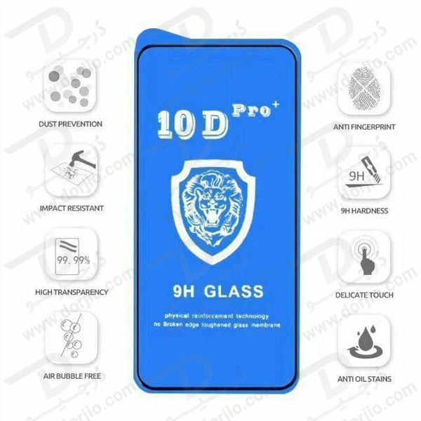 خرید گلس شفاف Huawei Nova Y9A مدل 10D Pro