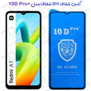 181386گلس شفاف Xiaomi Redmi A1 مدل 10D Pro