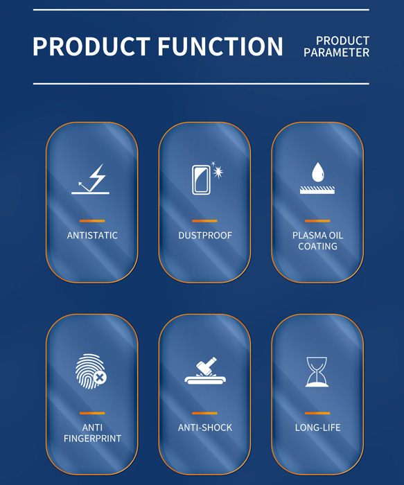خرید گلس شیشه ای Samsung Galaxy F04 مارک Mietubl مدل Anti-Static Dustproof