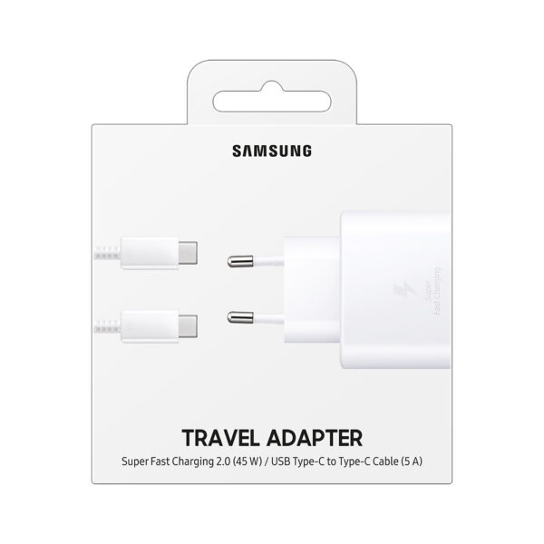 خرید شارژر 45W اصلی سامسونگ Galaxy S23 Plus به همراه کابل 1.8 متری Type-C