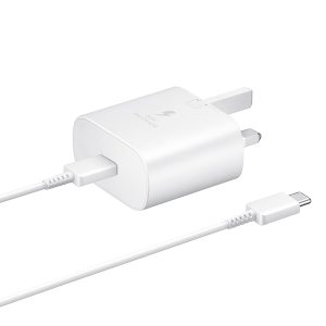 خرید شارژر 25W اصلی سامسونگ Galaxy A34 با کابل 1 متری Type-C