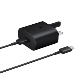 خرید شارژر 25W اصلی سامسونگ Galaxy S21 FE با کابل 1 متری Type-C