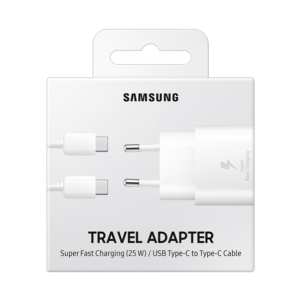 خرید شارژر 25W اصلی سامسونگ Galaxy S22 با کابل 1 متری Type-C