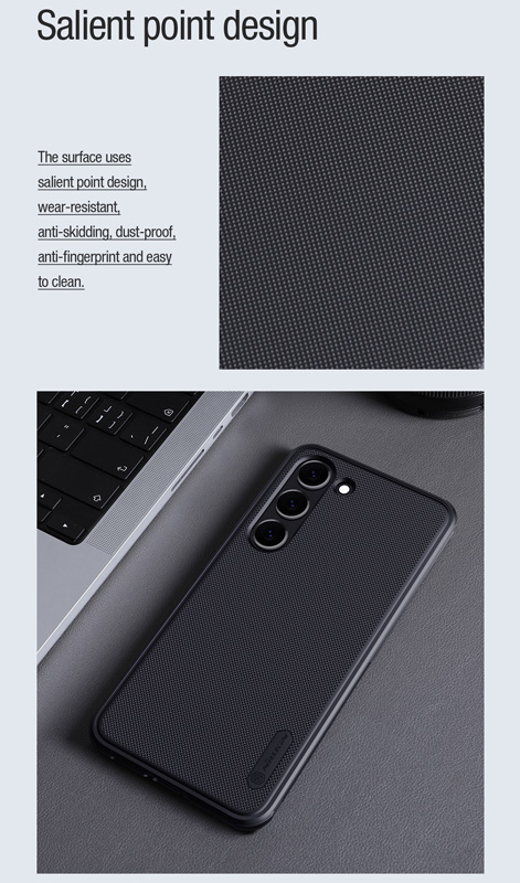 خرید قاب ضد ضربه مگنتی نیلکین Samsung Galaxy S23 Plus مدل Super Frosted Shield Pro Magnetic