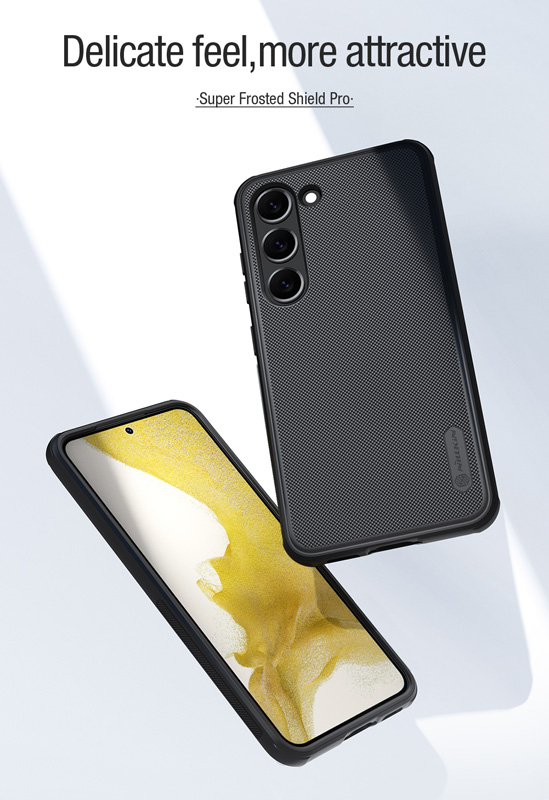خرید قاب ضد ضربه مگنتی نیلکین Samsung Galaxy S23 مدل Super Frosted Shield Pro Magnetic