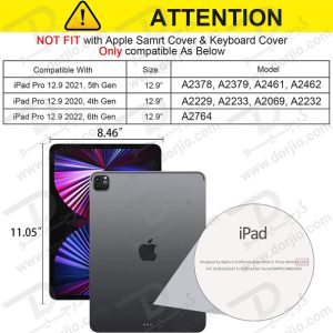 خرید قاب ژله ای شفاف تبلت iPad Pro 12.9 ( 2020 )