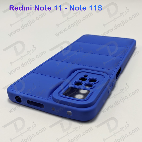 خرید قاب ژله ای پافری Xiaomi Redmi Note 11 مدل TPU Puffer Case