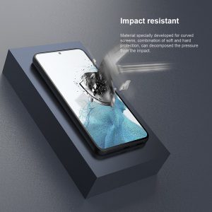 خرید نانو برچسب منحنی Samsung Galaxy S23 مارک نیلکین مدل Impact Resistant Curved Film ( پک 2 عددی )