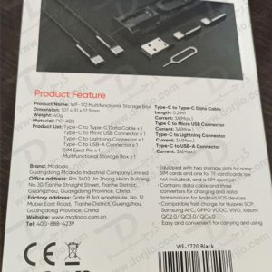 خرید پک تبدیلی به همراه کابل Type-C مارک Mcdodo مدل WF-1720