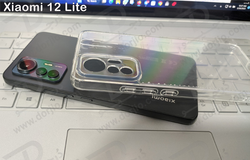 خرید کریستال کاور شفاف فریم ژله‌ ای Xiaomi 12 Lite