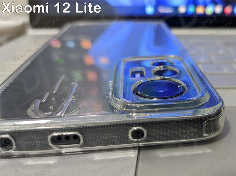 خرید کریستال کاور شفاف فریم ژله‌ ای Xiaomi 12 Lite