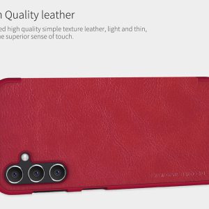 خرید کیف چرمی نیلکین Samsung Galaxy A14 5G مدل Qin Case