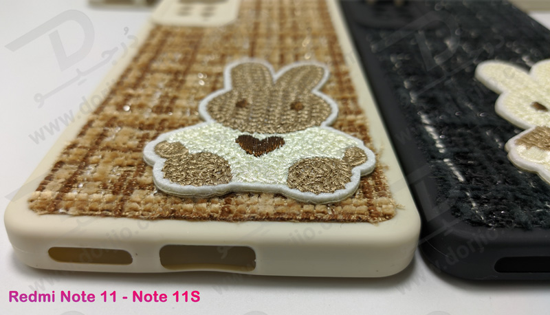 خرید گارد خرگوشی روکش پارچه ای Xiaomi Redmi Note 11