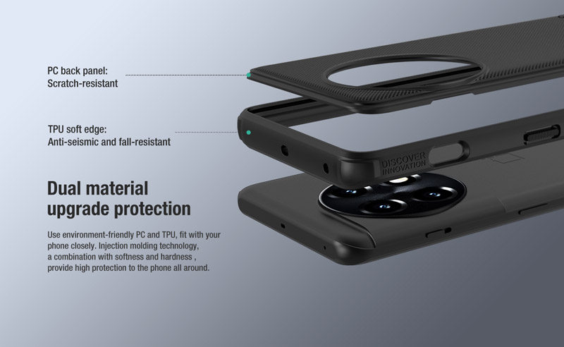 خرید قاب ضد ضربه OnePlus Ace 2 مدل Super Frosted Shield Pro