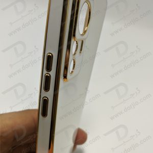 خرید قاب ژله ای فریم طلایی Xiaomi 12T مدل My Case