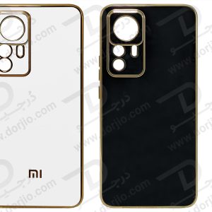 خرید قاب ژله ای فریم طلایی Xiaomi 12T Pro مدل My Case