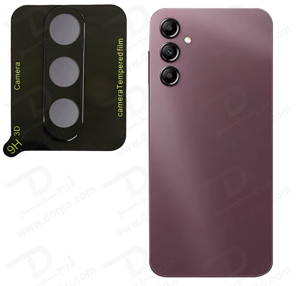 خرید محافظ لنز 9H شیشه ای Samsung Galaxy A54 مدل 3D