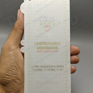 خرید نانو برچسب هیدوروژل شفاف صفحه نمایش OnePlus 9 Pro مدل Unbreakable Hydrogel